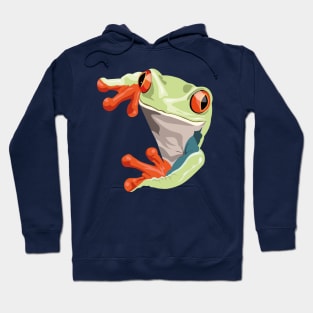 Peeping rtee Frog Hoodie